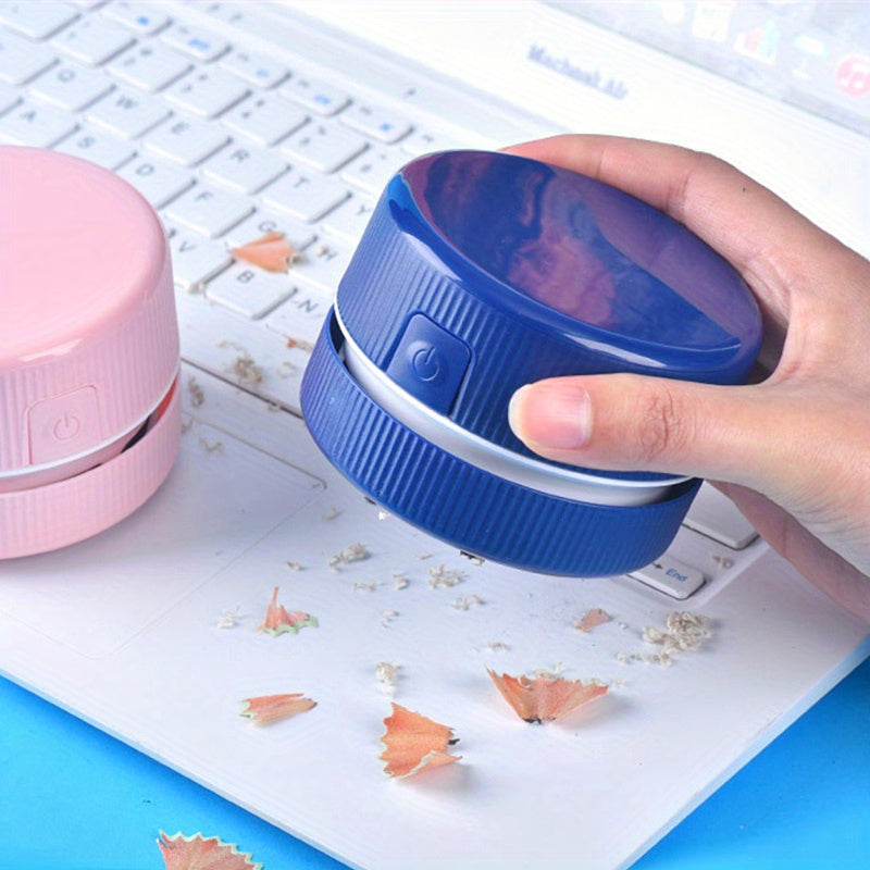 Mini Desktop Vacuum Cleaner: Cute, Keep Your Desk Spotless & Dust-Free!