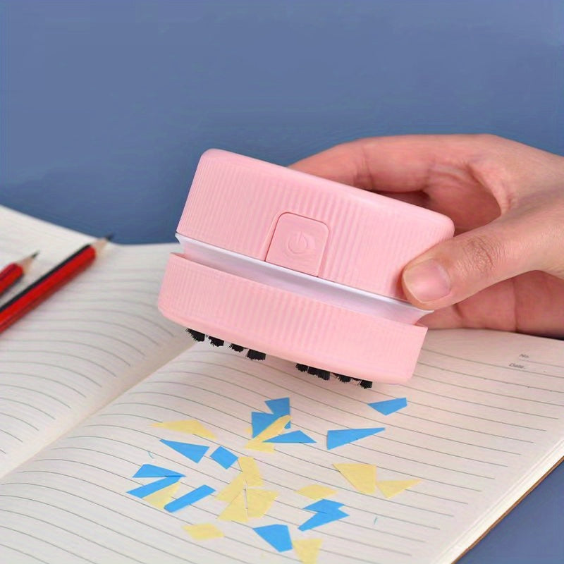Mini Desktop Vacuum Cleaner: Cute, Keep Your Desk Spotless & Dust-Free!