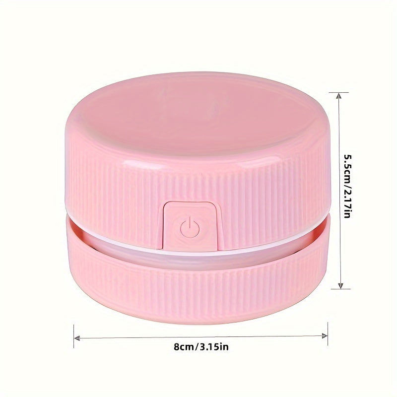 Mini Desktop Vacuum Cleaner: Cute, Keep Your Desk Spotless & Dust-Free!