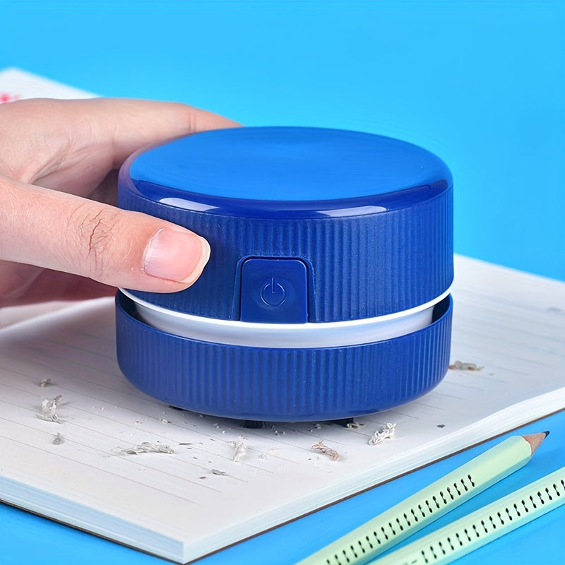 Mini Desktop Vacuum Cleaner: Cute, Keep Your Desk Spotless & Dust-Free!