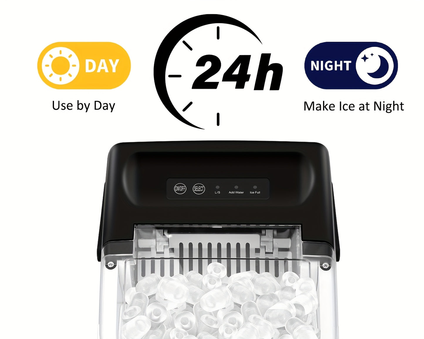 FrostFlow™ – Portable Countertop Ice Maker