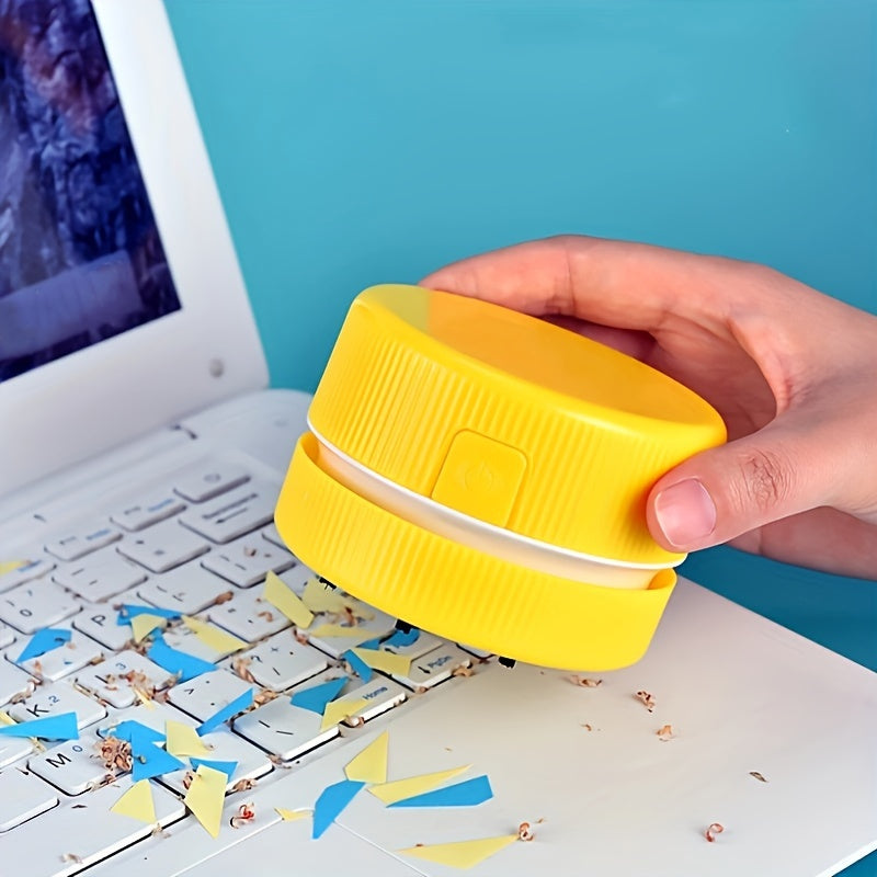Compact Portable Vacuum Cleaner, Perfect For Home, Office, And Car Use! Mini Cute Desktop Dust Cleaner, Desktop Cleaner, Portable Corner Table Vacuum Cleaner Mini Cute Vacuum Cleaner Dust Sweeping