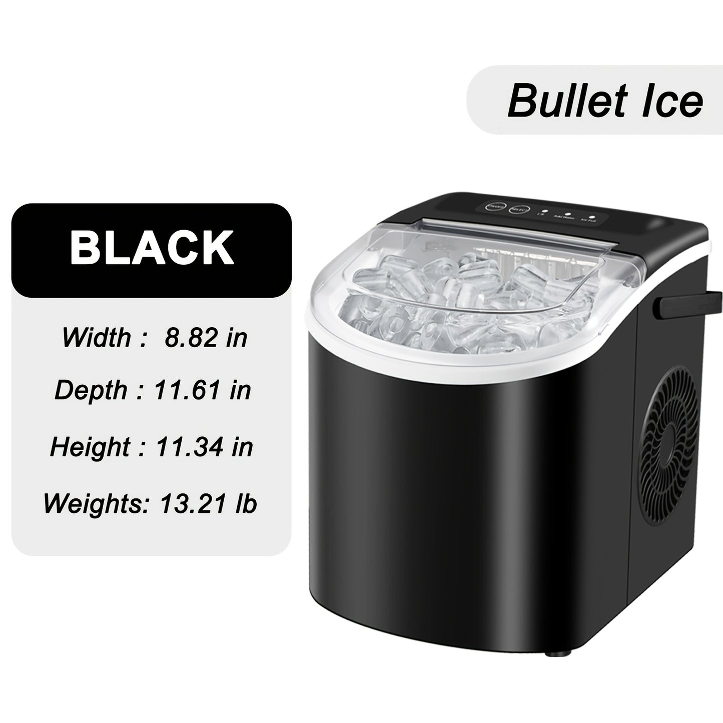 FrostFlow™ – Portable Countertop Ice Maker
