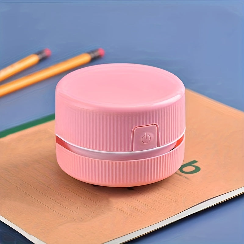 Mini Desktop Vacuum Cleaner: Cute, Keep Your Desk Spotless & Dust-Free!