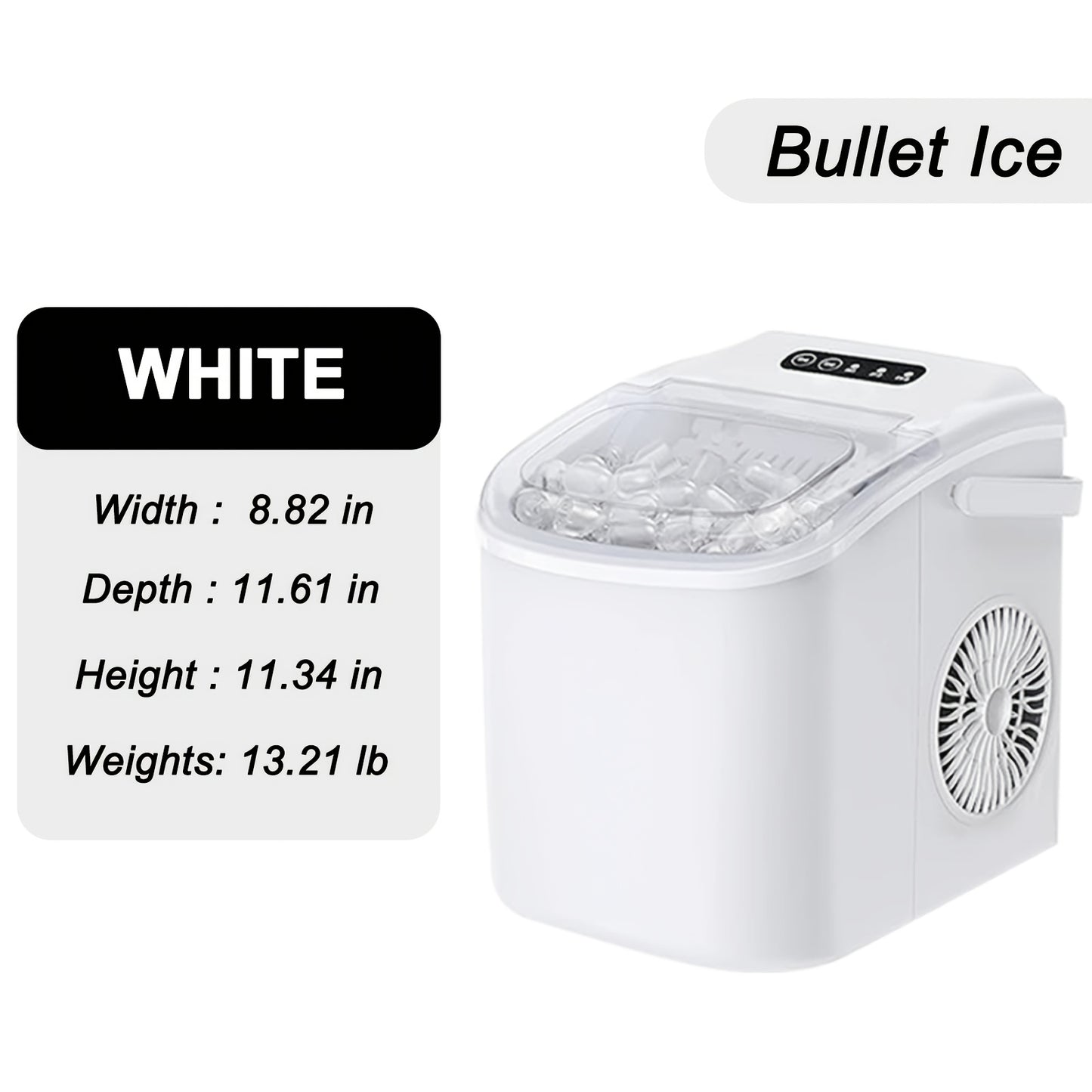 FrostFlow™ – Portable Countertop Ice Maker