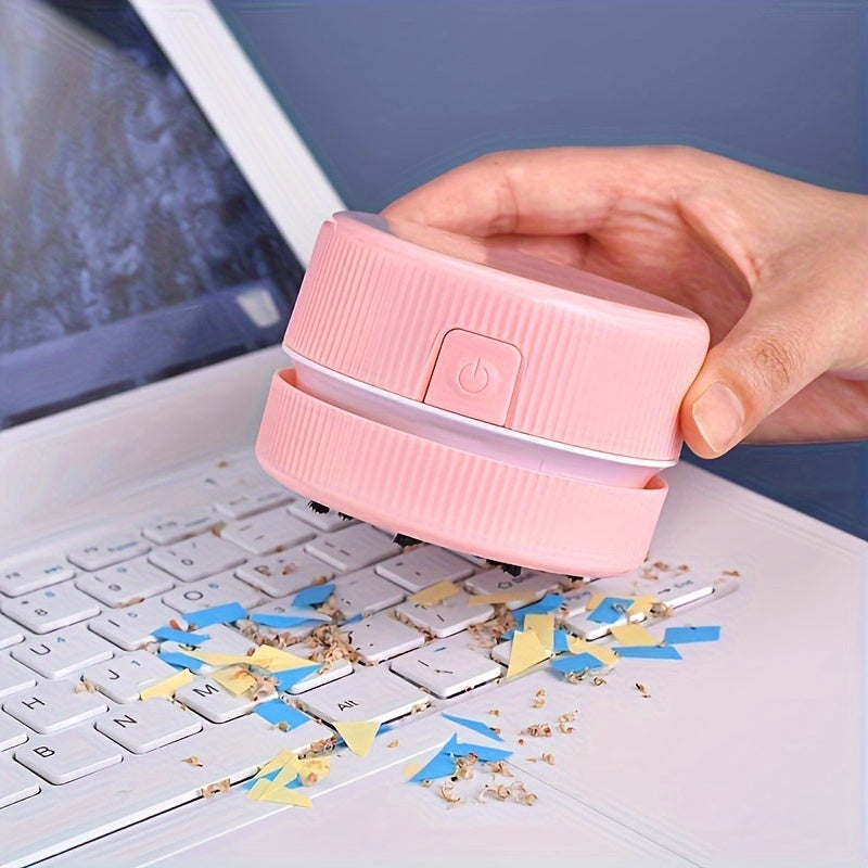 Mini Desktop Vacuum Cleaner: Cute, Keep Your Desk Spotless & Dust-Free!