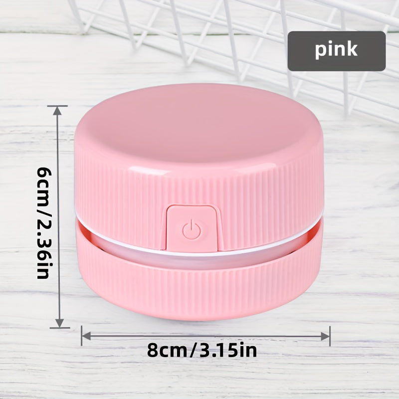 Compact Portable Vacuum Cleaner, Perfect For Home, Office, And Car Use! Mini Cute Desktop Dust Cleaner, Desktop Cleaner, Portable Corner Table Vacuum Cleaner Mini Cute Vacuum Cleaner Dust Sweeping