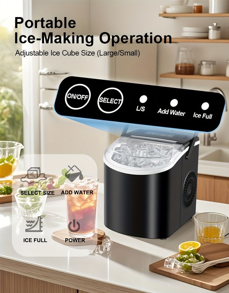 FrostFlow™ – Portable Countertop Ice Maker