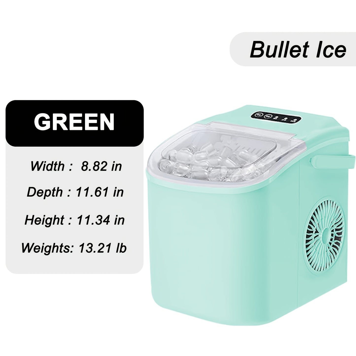 FrostFlow™ – Portable Countertop Ice Maker