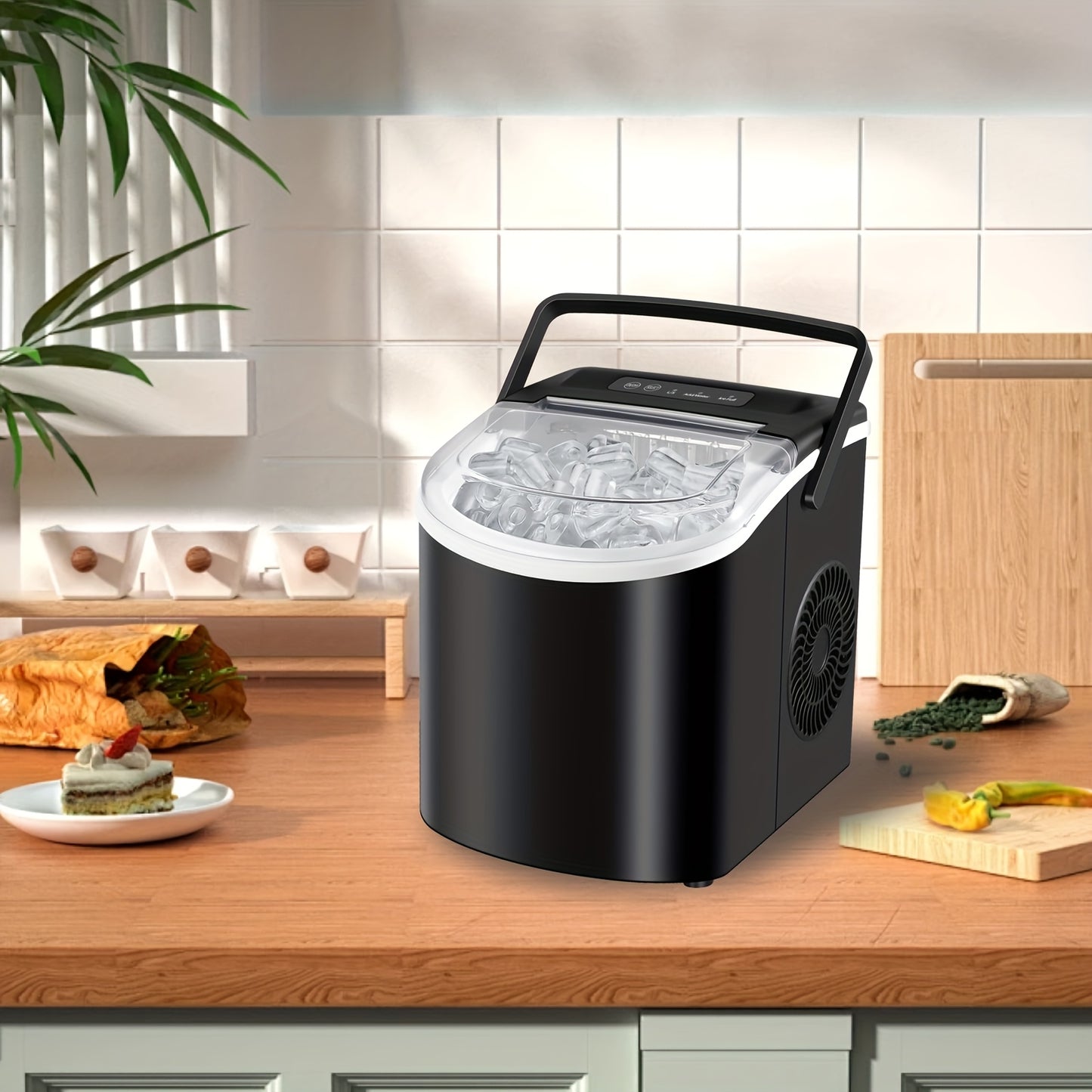 FrostFlow™ – Portable Countertop Ice Maker
