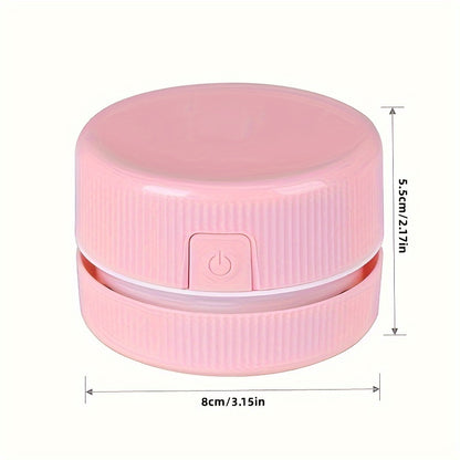 Mini Desktop Vacuum Cleaner: Cute, Keep Your Desk Spotless & Dust-Free!