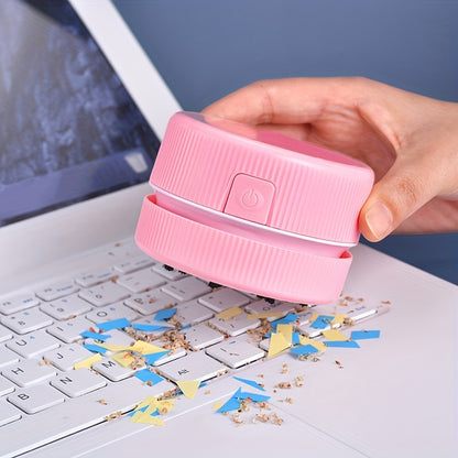 Compact Portable Vacuum Cleaner, Perfect For Home, Office, And Car Use! Mini Cute Desktop Dust Cleaner, Desktop Cleaner, Portable Corner Table Vacuum Cleaner Mini Cute Vacuum Cleaner Dust Sweeping