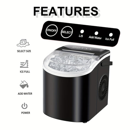 FrostFlow™ – Portable Countertop Ice Maker