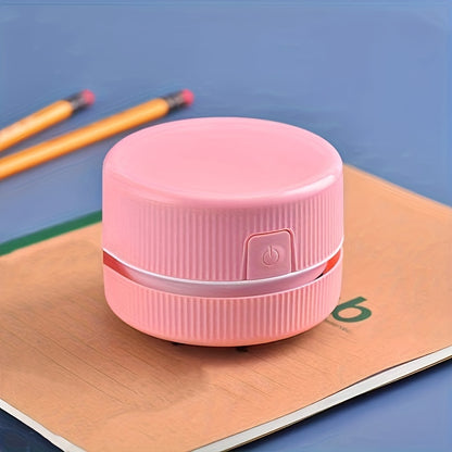 Mini Desktop Vacuum Cleaner: Cute, Keep Your Desk Spotless & Dust-Free!